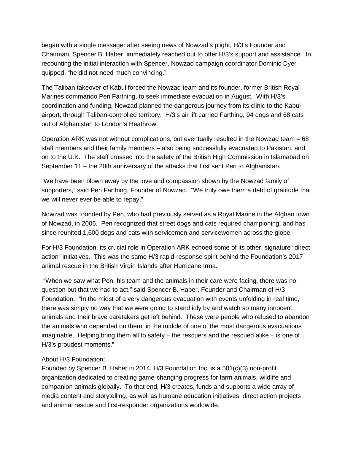 Nowzad and H/3 Foundation Complete Operation Ark - page 2